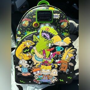 Nickelodeon loungefly back pack brand new with tags